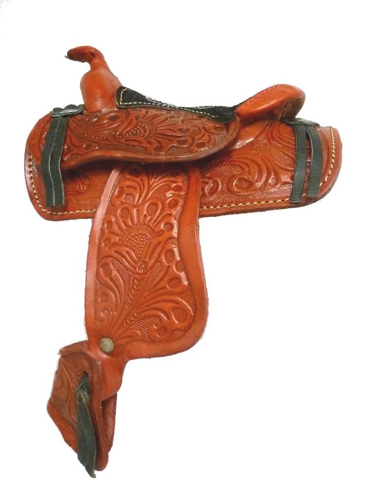 AJ Tack 5" Seat Decorative Western Saddle AJ Tack