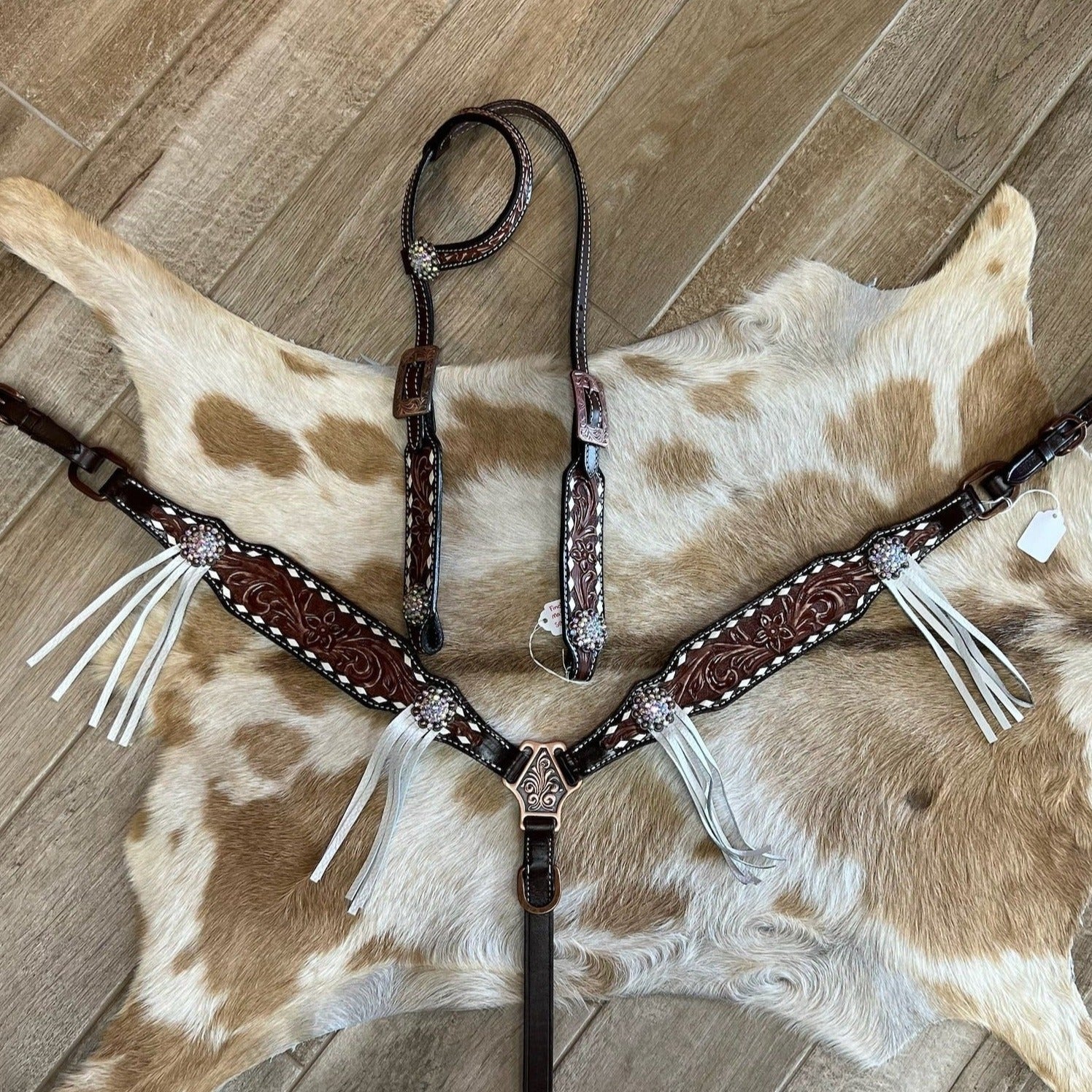 Leather Tooled Tack Set Summerdale Western Store