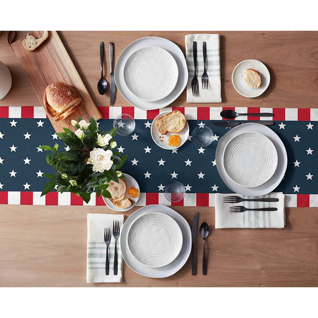Independence Day 4th of July Table Runner Dresser Scarves DailySale