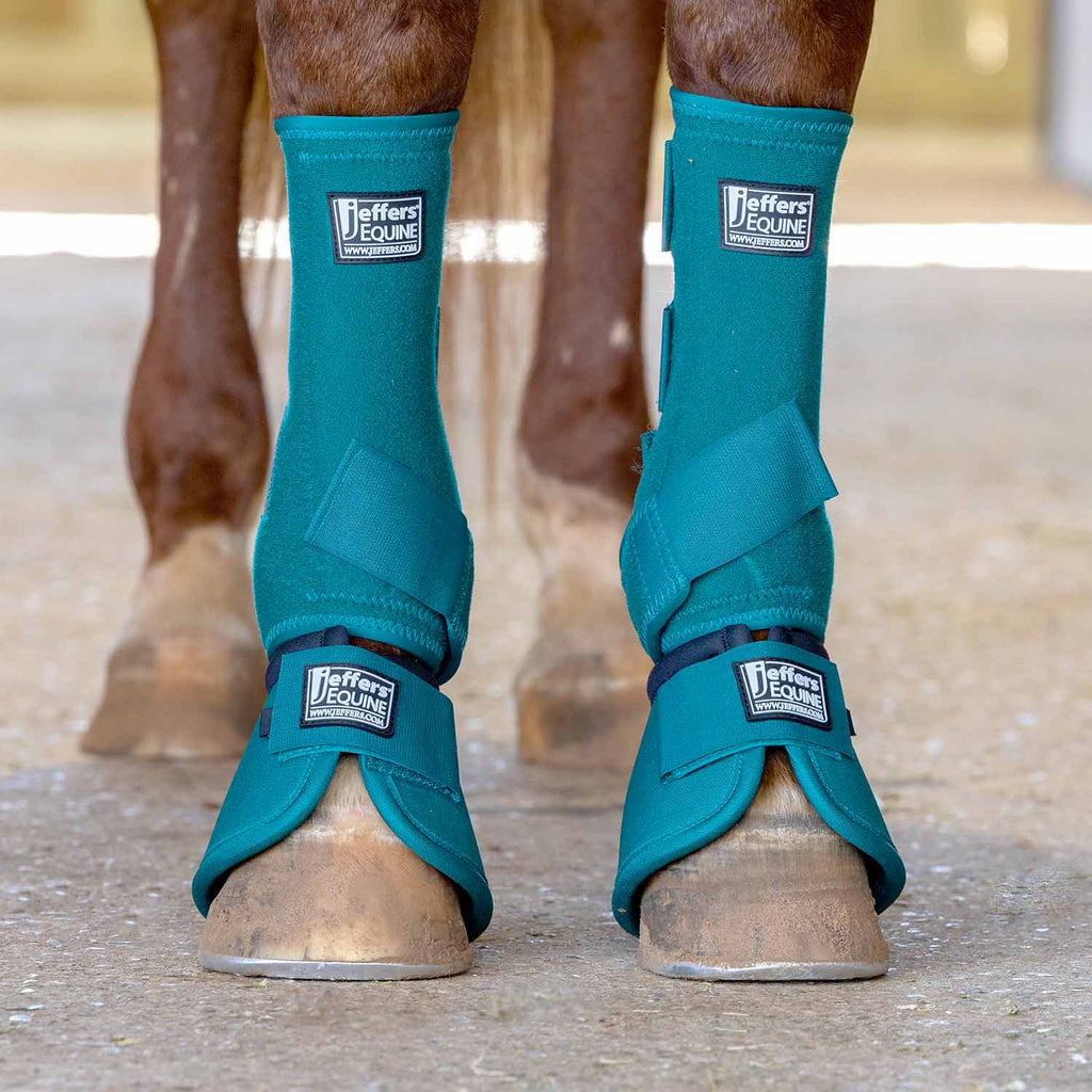 Jeffers Protective Horse Boots, Solid Colors Jeffers