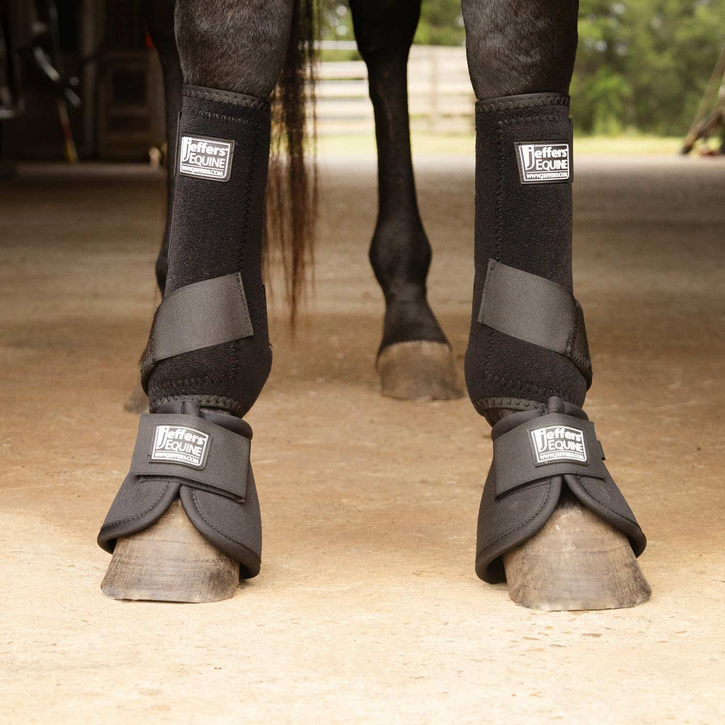 Jeffers Protective Horse Boots, Solid Colors Jeffers