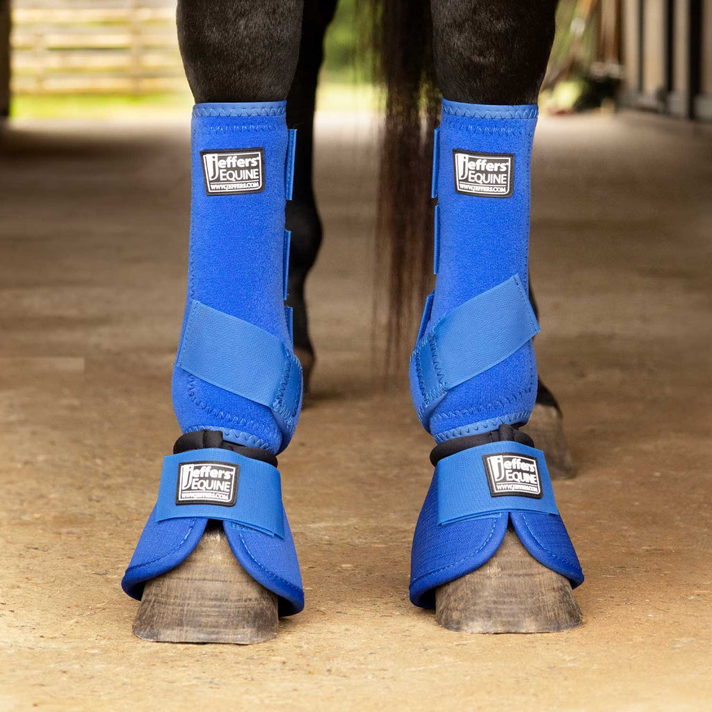 Jeffers Protective Horse Boots, Solid Colors Jeffers