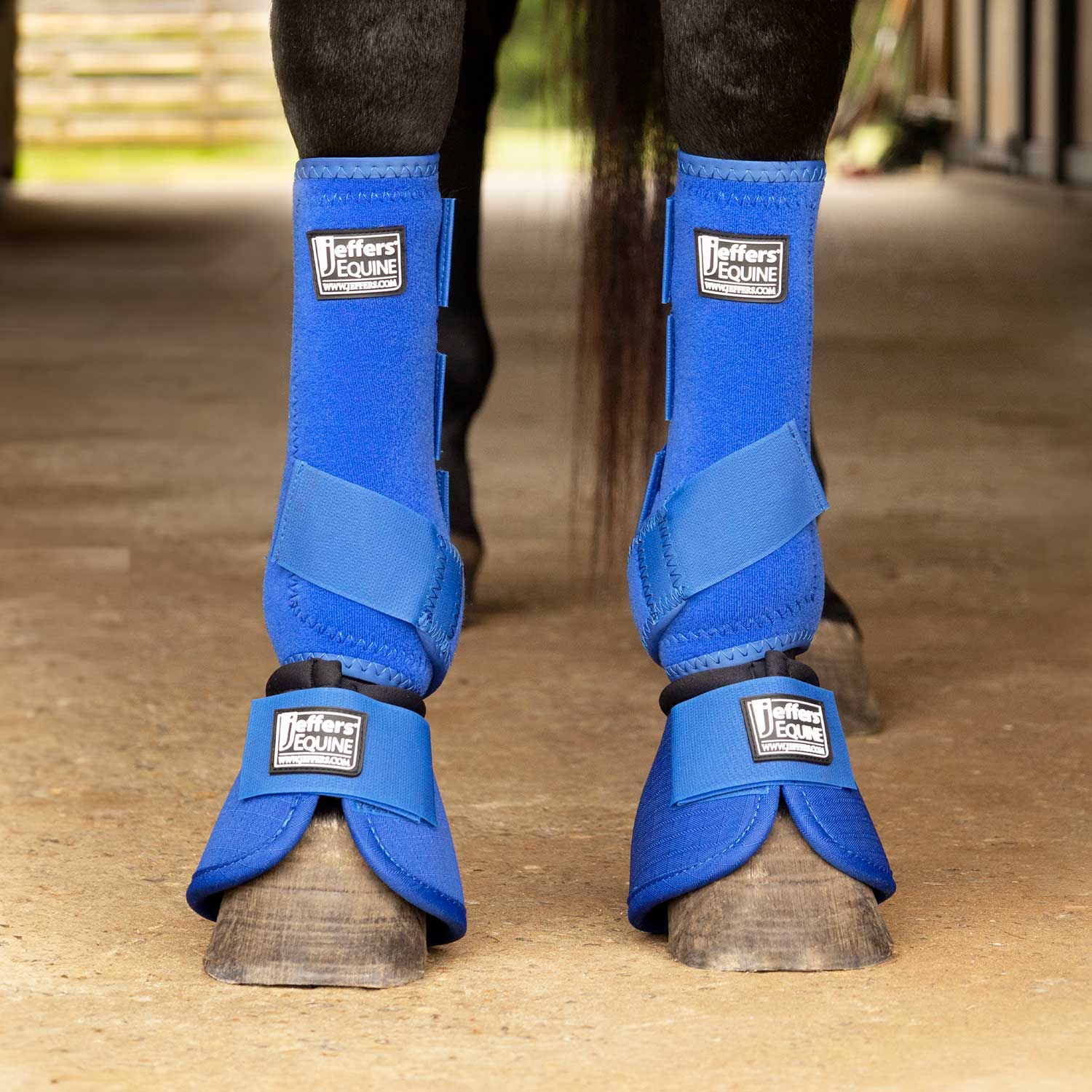 Jeffers Protective Horse Boots, Solid Colors Jeffers