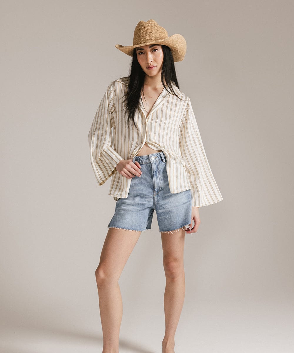 Ames Packable Straw Cowboy Hat GIGI PIP
